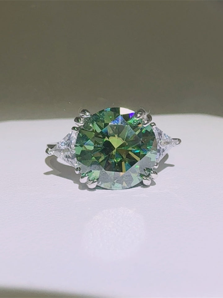 5 Carat Moissanite 925 Sterling Silver Ring for Women