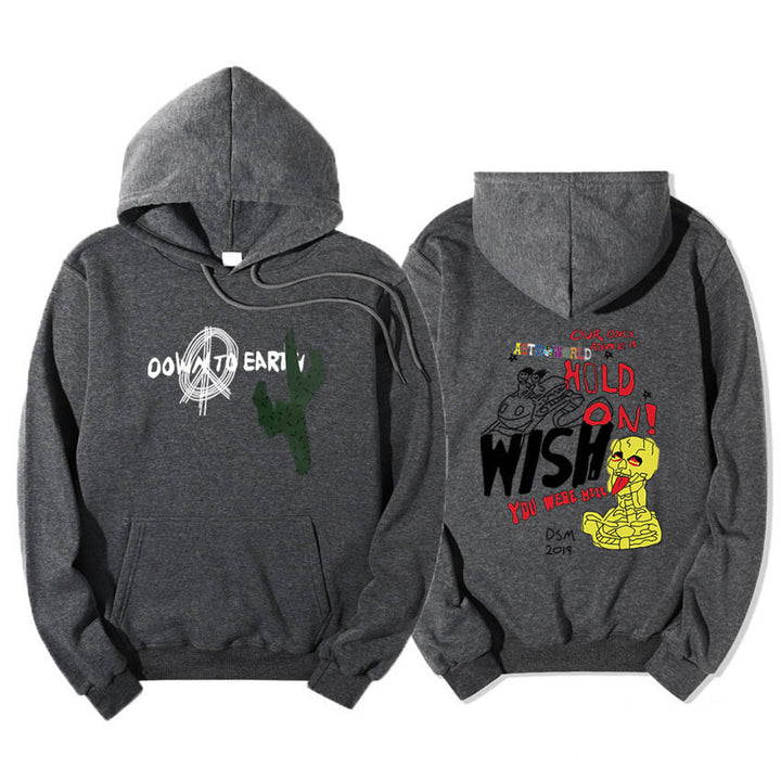Stylish Oversized Travis Scott Hoodie for Men Autumn Winter