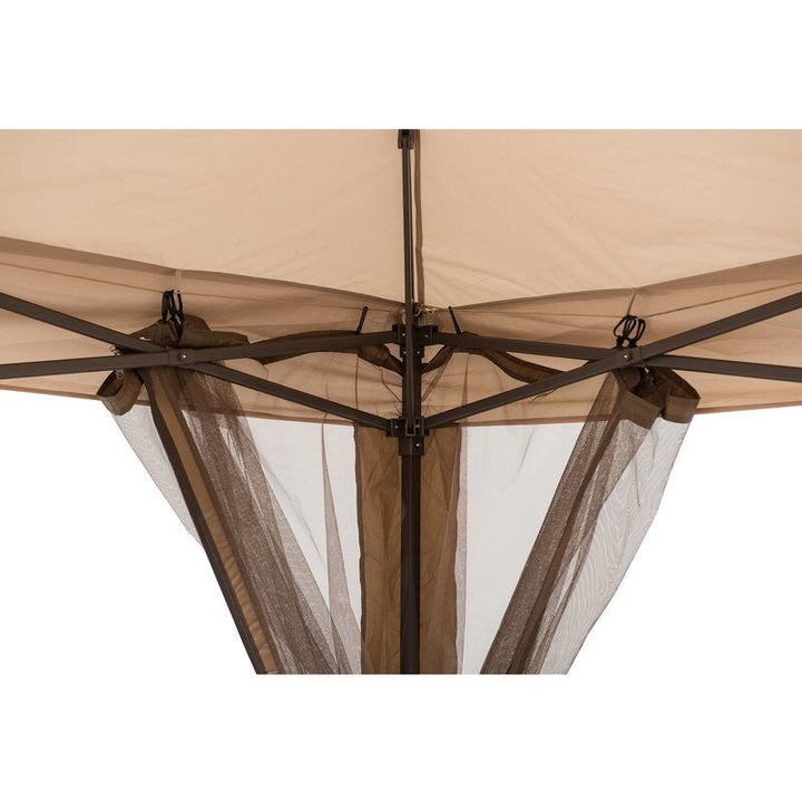 11 Ft. W x 11 Ft. D Steel Pop-Up Gazebo - Ruth Envision