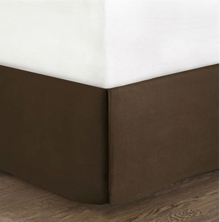 12-piece Reversible Cotton Comforter Set in Brown and Blue - Ruth Envision