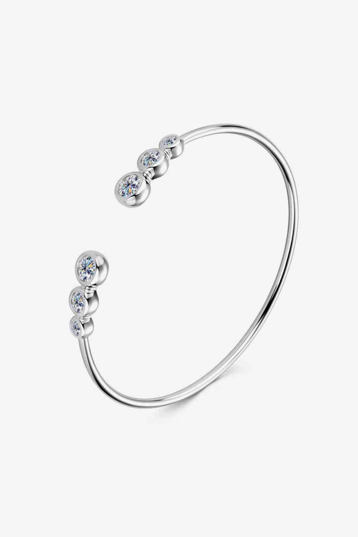 1.8 Carat Moissanite 925 Sterling Silver Bracelet Luxury