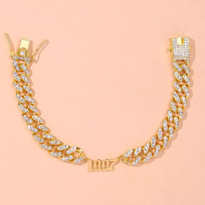 1982-2019 Birth Year Number Anklet - Ruth Envision