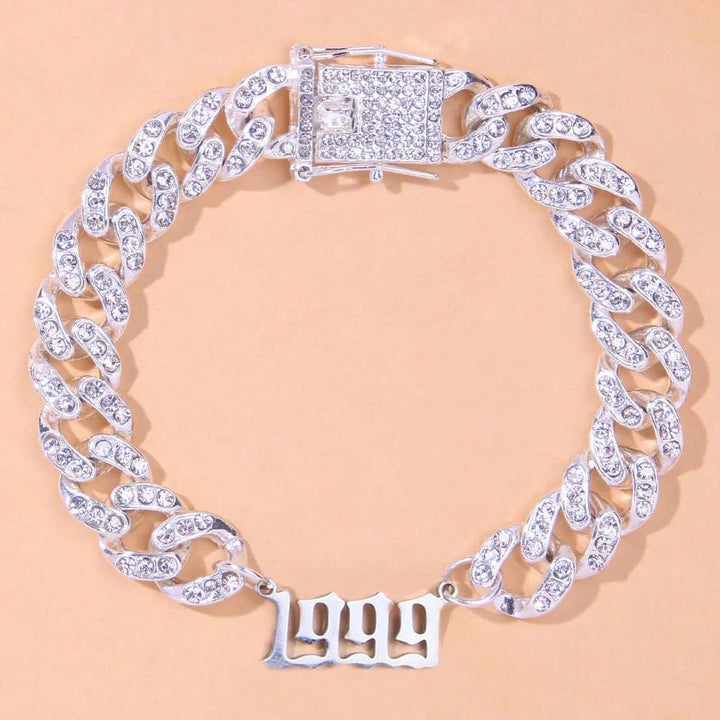 1982-2019 Birth Year Number Anklet - Ruth Envision