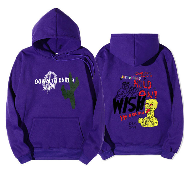 Stylish Oversized Travis Scott Hoodie for Men Autumn Winter