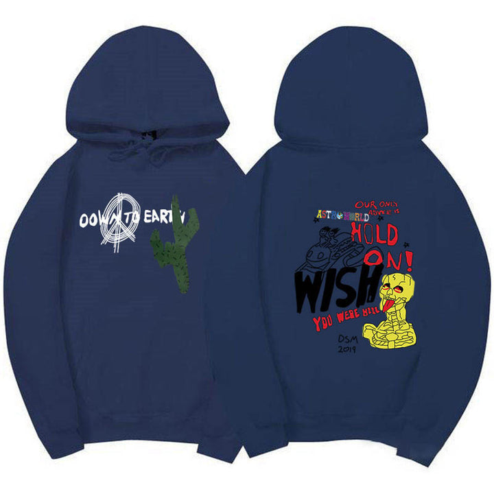 Stylish Oversized Travis Scott Hoodie for Men Autumn Winter