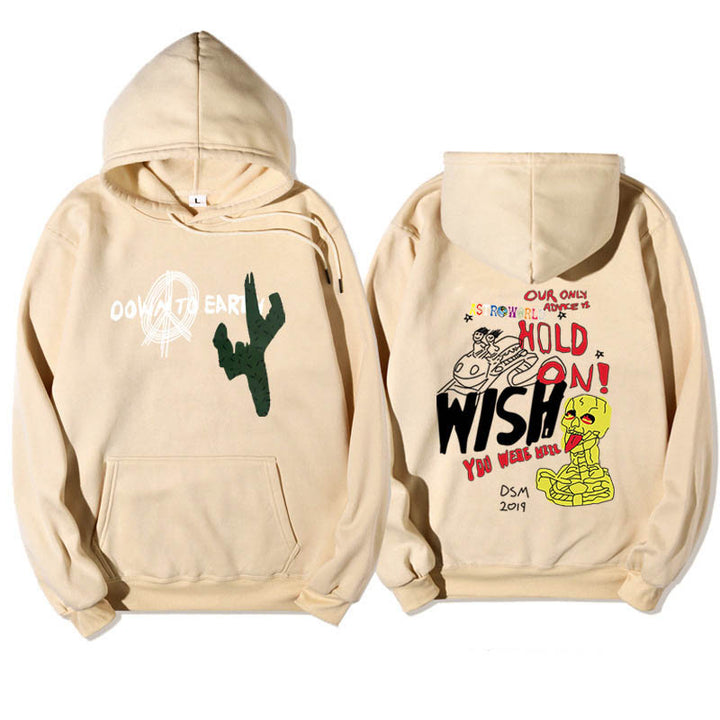 Stylish Oversized Travis Scott Hoodie for Men Autumn Winter