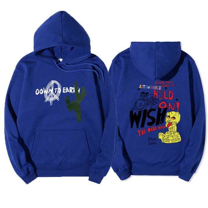 Stylish Oversized Travis Scott Hoodie for Men Autumn Winter