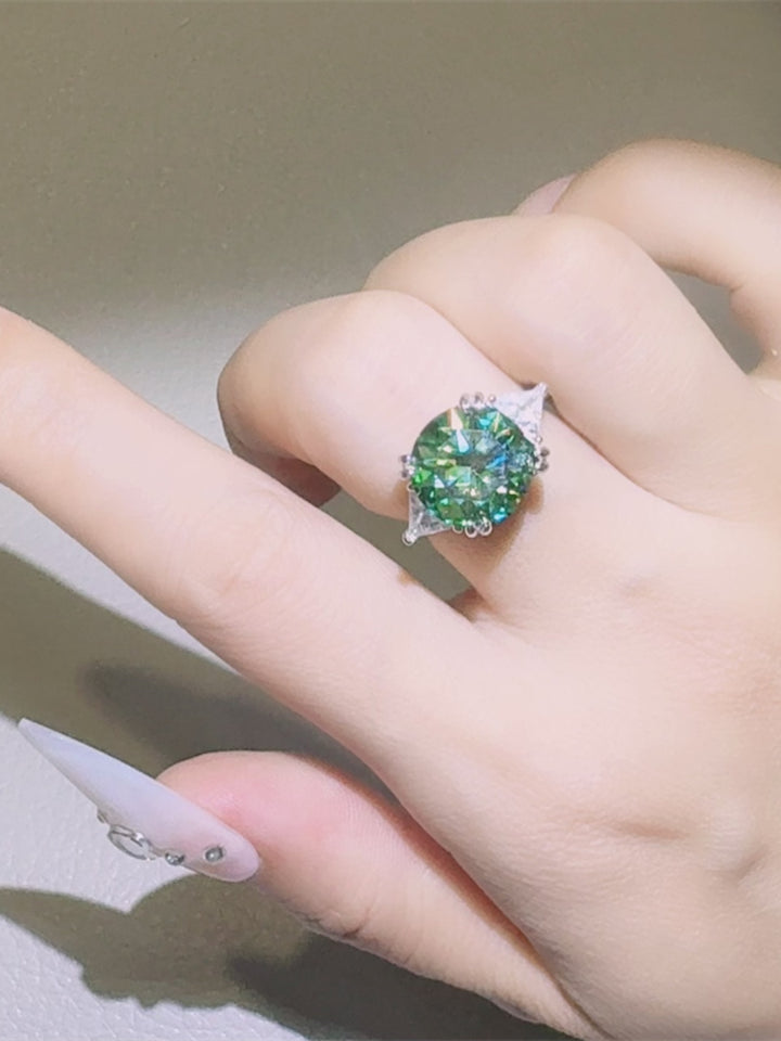 5 Carat Moissanite 925 Sterling Silver Ring for Women