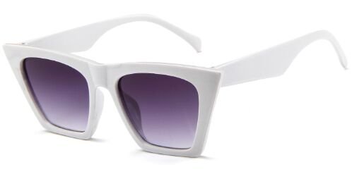 Chic Black Oversized Square Sunglasses for Women – Bold Plastic Frame in Red Leopard and Blue