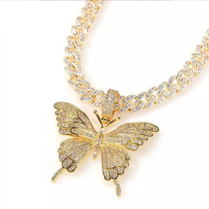 Butterfly Choker Necklace
