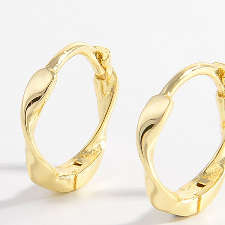 Elegant 925 Sterling Silver Hoop Earrings for All Occasions