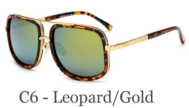 Timeless Retro Oversized Unisex Sunglasses with UV400 Protection