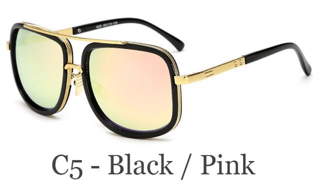 Timeless Retro Oversized Unisex Sunglasses with UV400 Protection