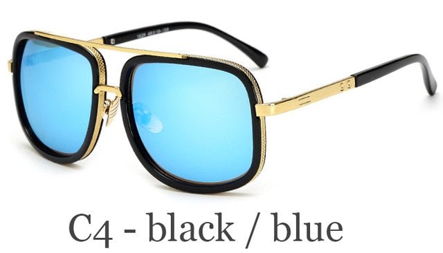 Timeless Retro Oversized Unisex Sunglasses with UV400 Protection