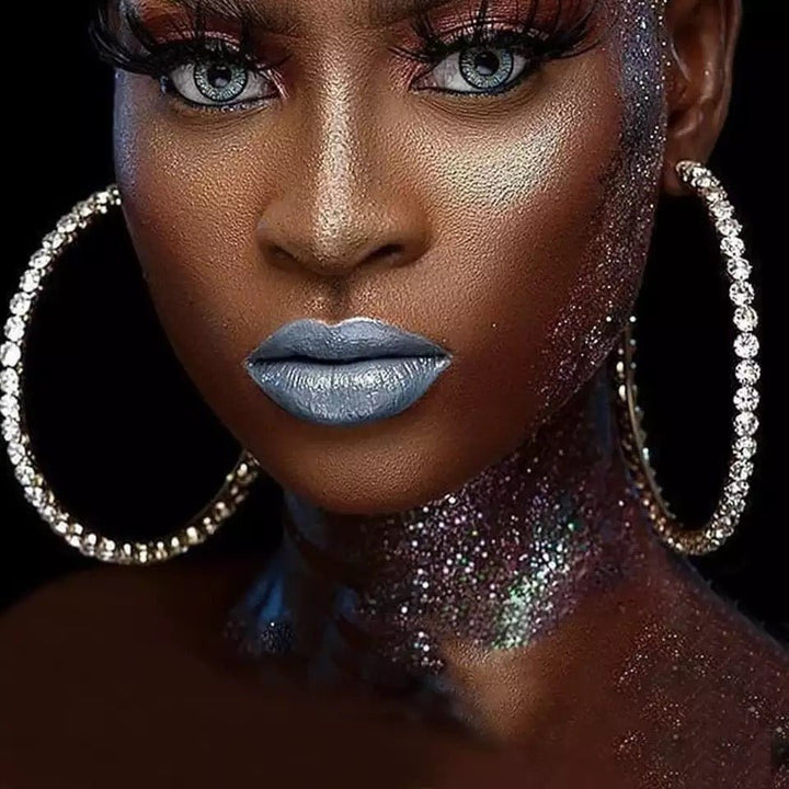 Crystal Hoop Earrings