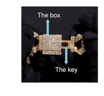 Cursive Letter Cuban Chain