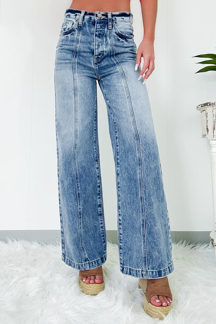 High Waist Wide Leg Jeans for Stylish Comfort and Fit