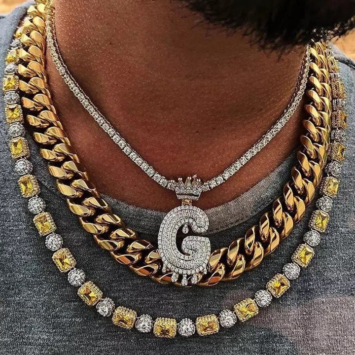 Drip Letter Necklace