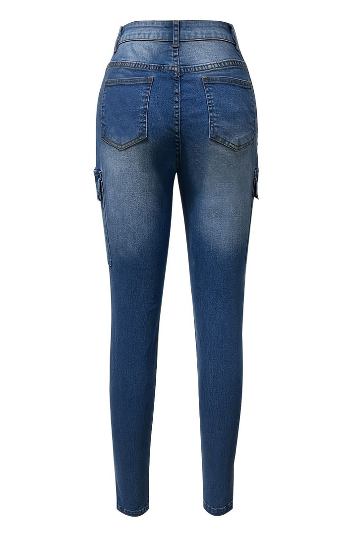 Skinny Jeans with Pockets for Women in Comfortable Fit