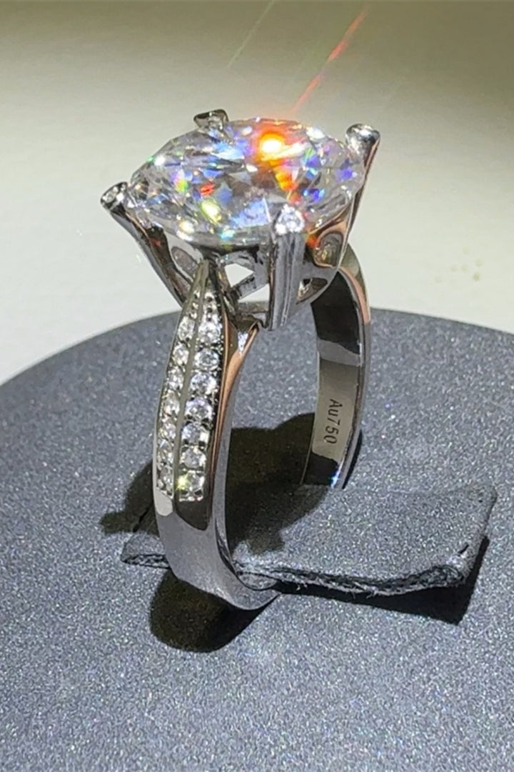 5 Carat Moissanite 925 Sterling Silver Ring for Women