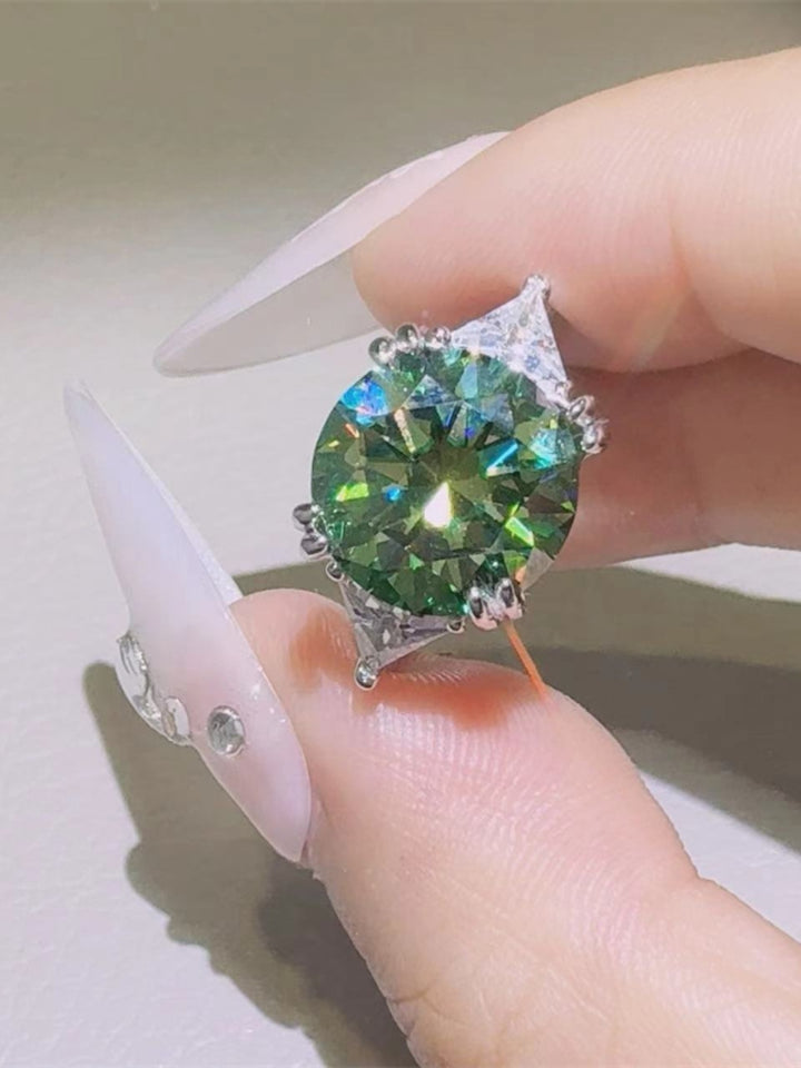 5 Carat Moissanite 925 Sterling Silver Ring for Women