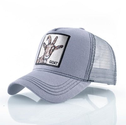 Goat Embroidery Snapback Cap for Urban Style Fashion