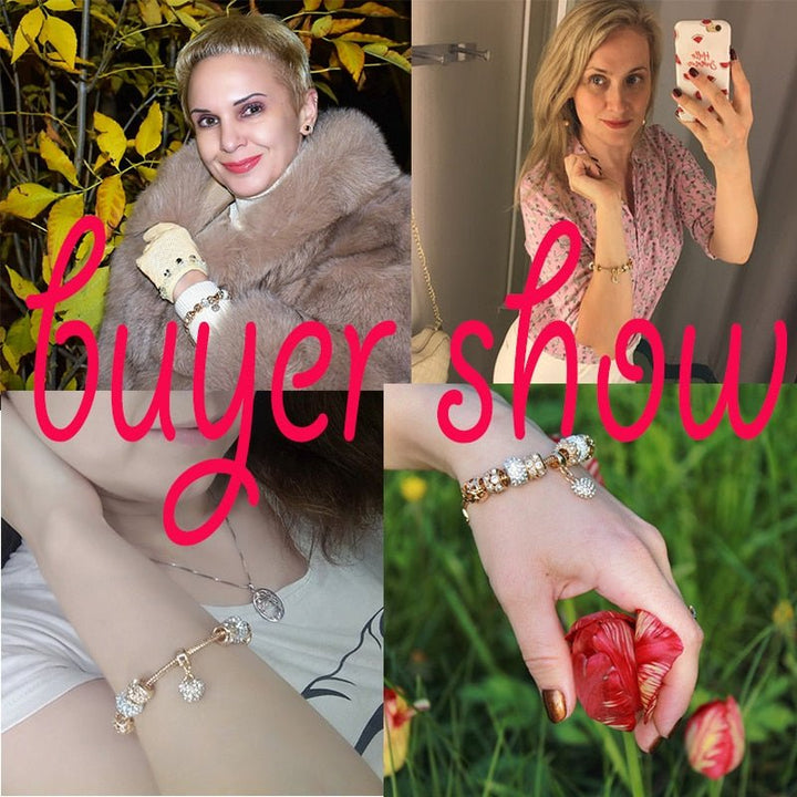 Gold heart Bracelets&Bangles