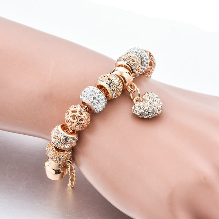 Gold heart Bracelets&Bangles