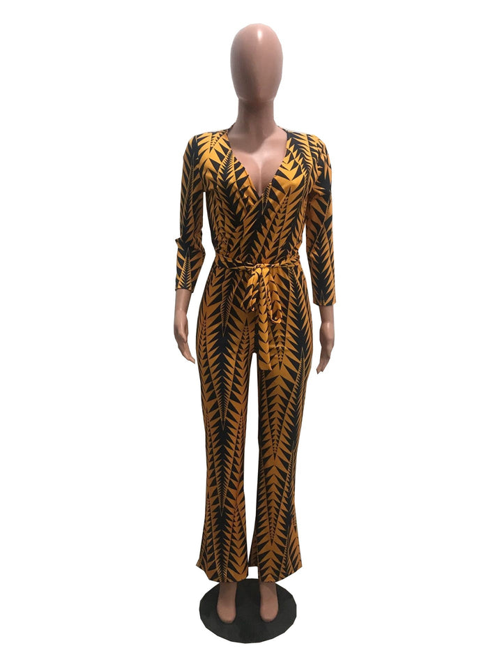 Radiant Golden Chic Jumpsuit for Stylish Elegance