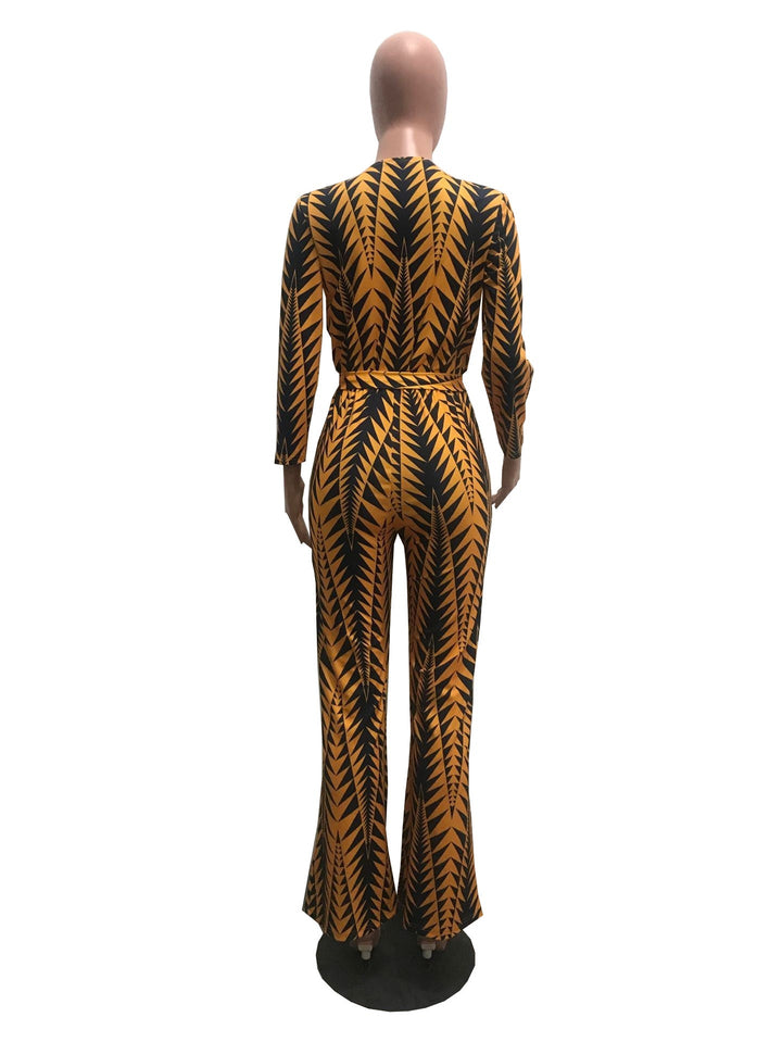 Radiant Golden Chic Jumpsuit for Stylish Elegance