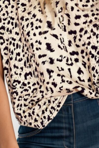 Wild Style Leopard Print Tank Top for Trendy Fashionistas