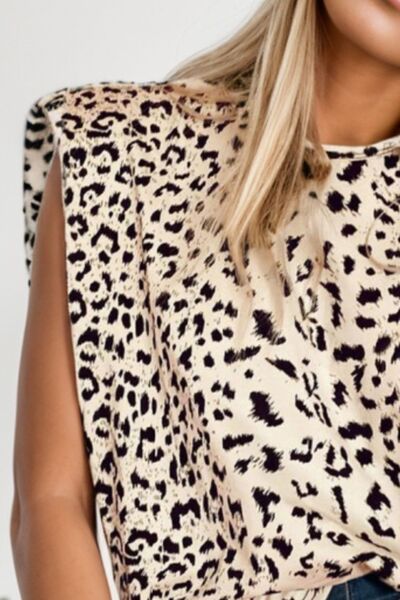 Wild Style Leopard Print Tank Top for Trendy Fashionistas