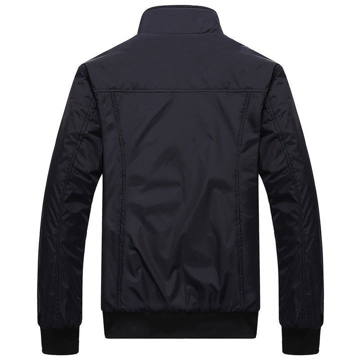 Men's Trendy Slim Fit Bomber Jacket for Transitional Seasons
