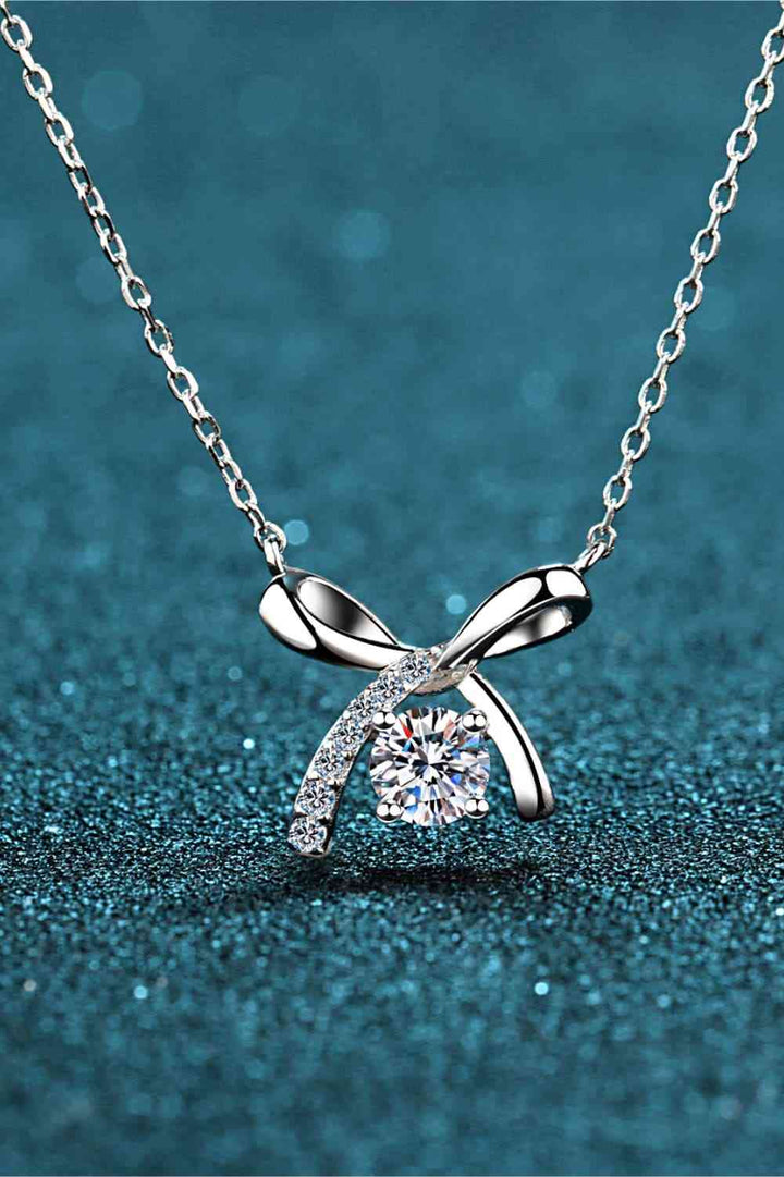 Moissanite 925 Sterling Silver Necklace with Dazzling Brilliance