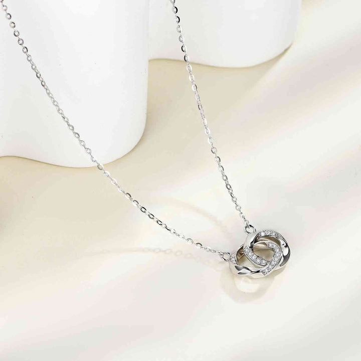 Moissanite 925 Sterling Silver Necklace for Elegant Style