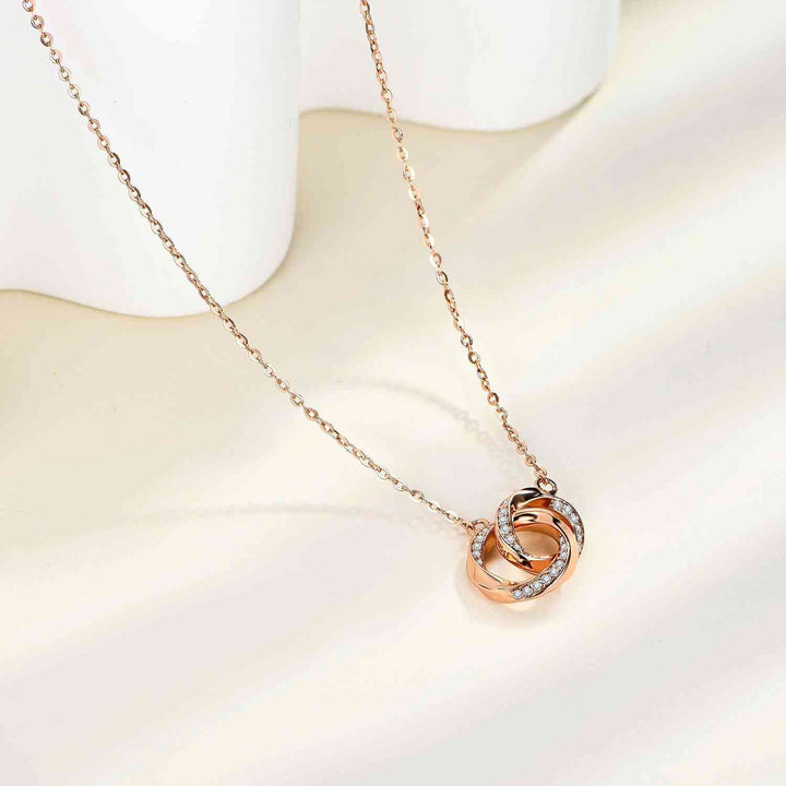 Moissanite 925 Sterling Silver Necklace for Elegant Style