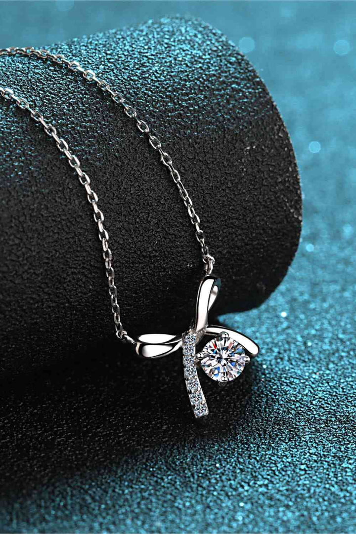 Moissanite 925 Sterling Silver Necklace with Dazzling Brilliance