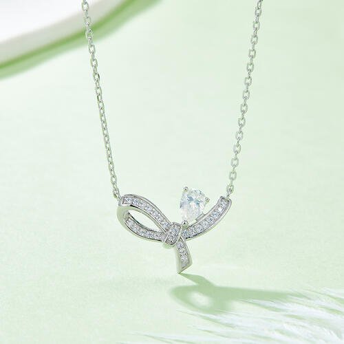 Moissanite 925 Sterling Silver Necklace for Elegant Style