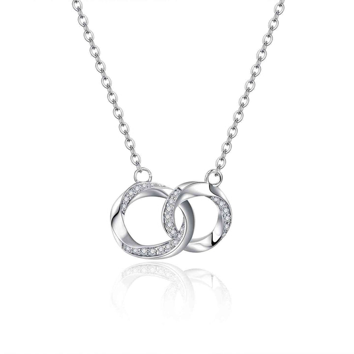 Moissanite 925 Sterling Silver Necklace for Elegant Style