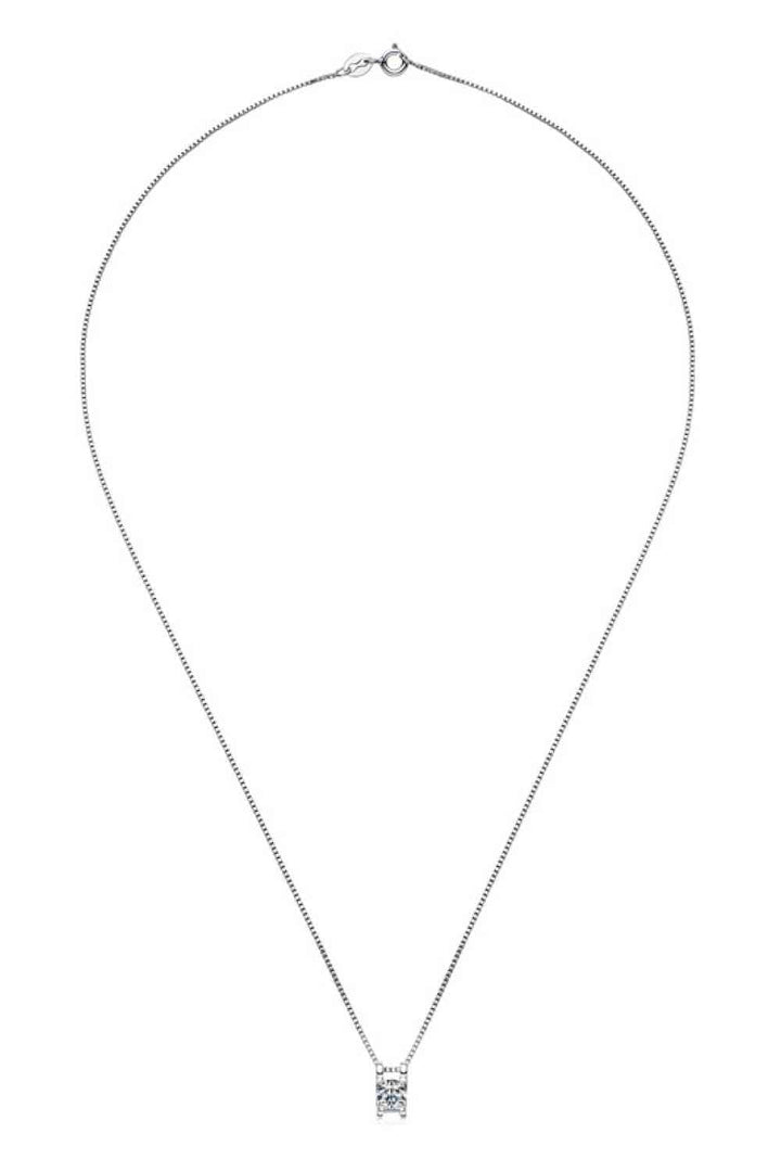 Moissanite 925 Sterling Silver Necklace for Elegant Style