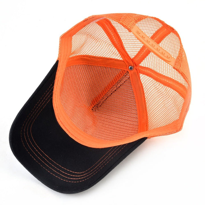 Eagle Embroidered Mesh Snapback Trucker Hat for Adventures