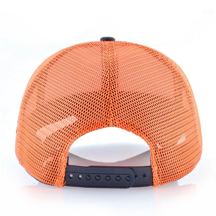 Eagle Embroidered Mesh Snapback Trucker Hat for Adventures