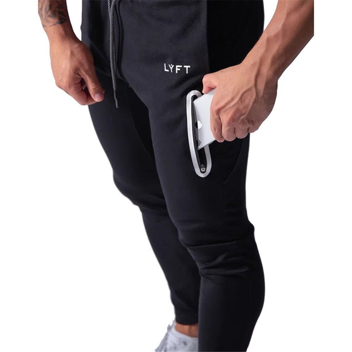 Men's Premium Cotton Slim Fit Joggers for Running and Training