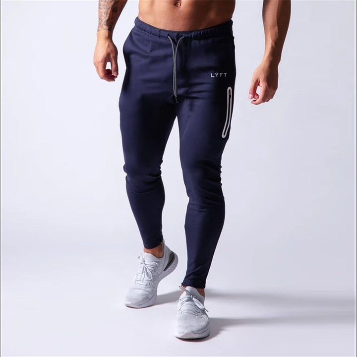 Men's Premium Cotton Slim Fit Joggers for Running and Training