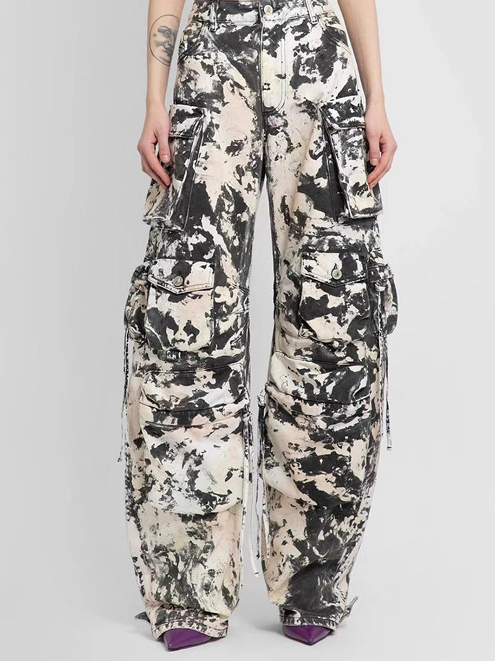 Elevated Comfort High-Rise Wide Leg Jeans with Pockets