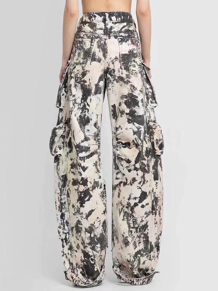 Elevated Comfort High-Rise Wide Leg Jeans with Pockets