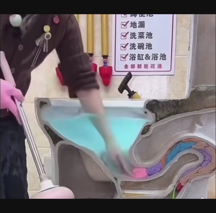 QuickFlush Toilet Plunger