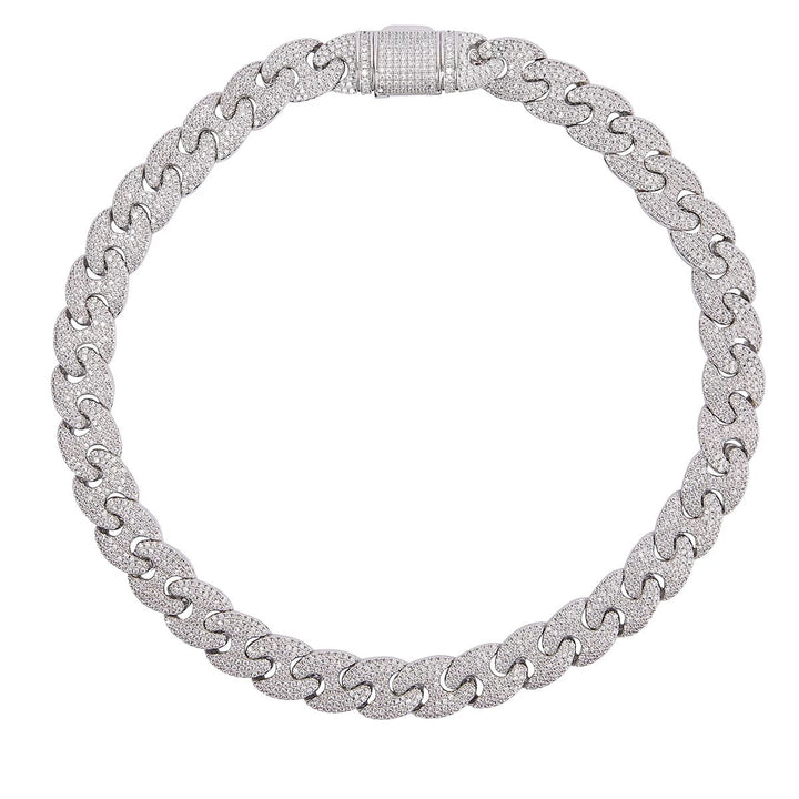 Real Gold Plated Cuban Link Necklace