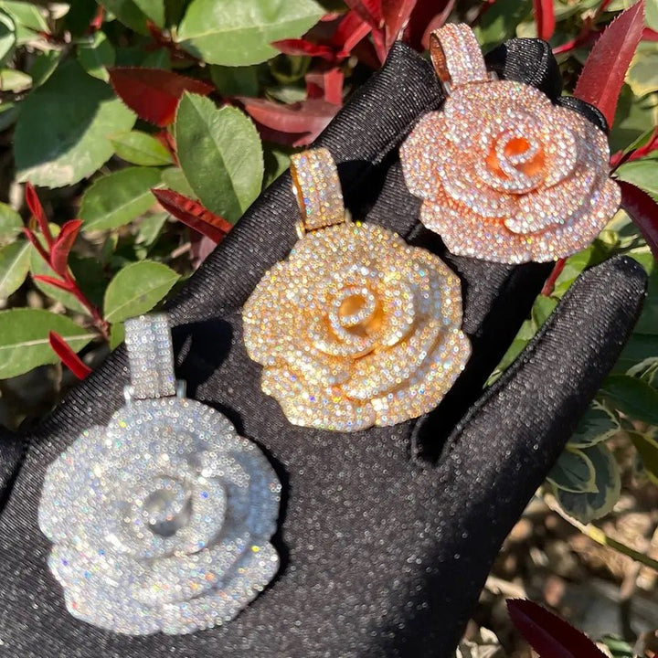 Rose Tennis Necklace
