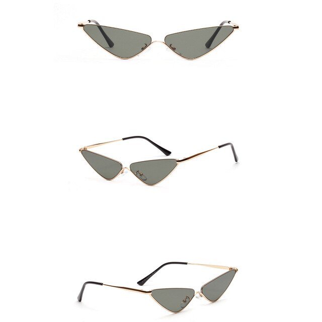 Chic Cat Eye Luxury Sunglasses for Women - Stylish Plastic Sun Protection